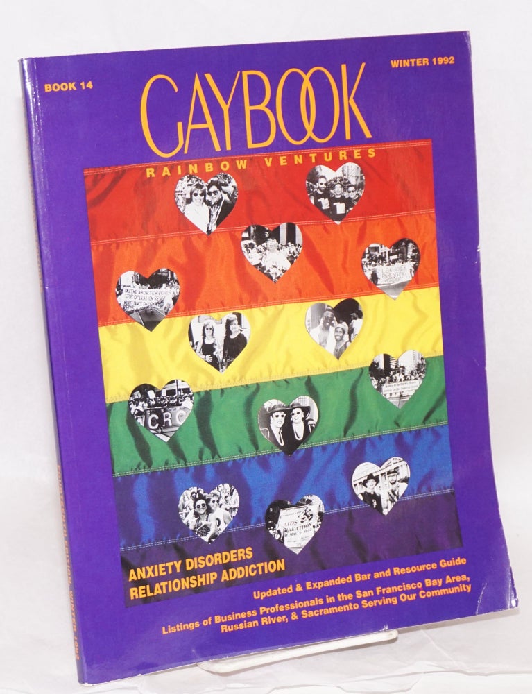 Cat.No: 177722 Gaybook: book 14, Rainbow Ventures [aka Gay Book] fourteenth edition, Winter 1992