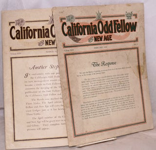 Cat.No: 178063 California Odd Fellow and New Age: "We seek to improve and elevate the...