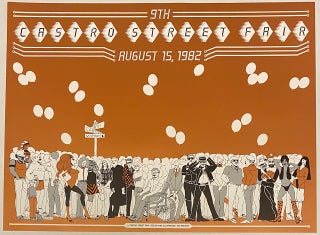 Cat.No: 178420 9th Castro Street Fair: August 15, 1982 [poster]. Art Mainar, designer