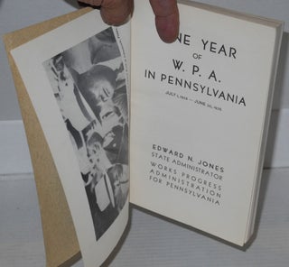 One year of W.P.A. in Pennsylvania July 1, 1935 - June 30, 1936