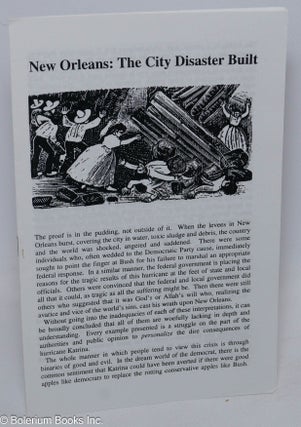 Cat.No: 178833 New Orleans: the city disaster built