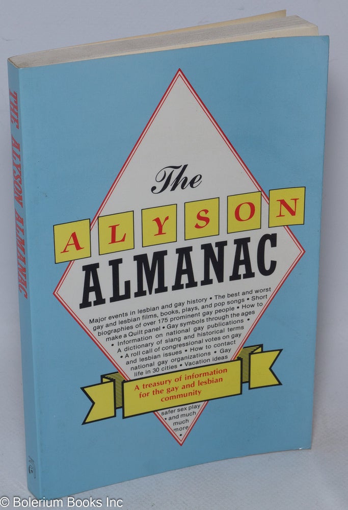 Cat.No: 178926 The Alyson Almanac: a treasury of information for the gay