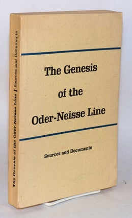 Cat.No: 178965 The Genesis of the Oder-Neisse Line in the diplomatic negotiations during...