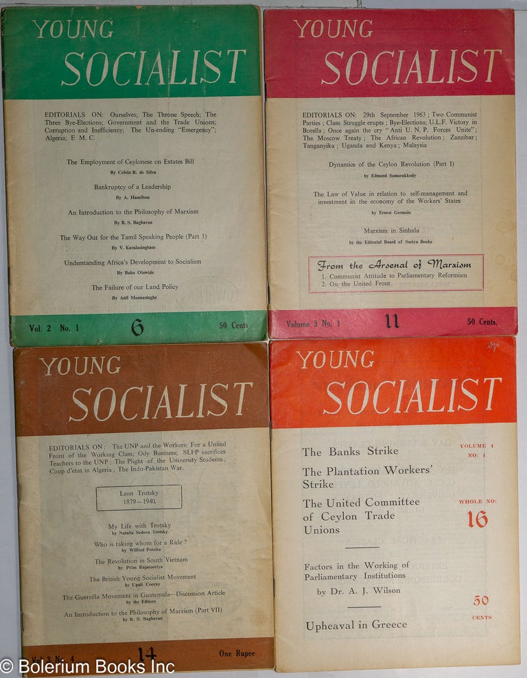 Cat.No: 179096 Young Socialist [4 issues]