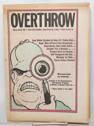 Cat.No: 179114 Overthrow: A Yippie Publication; Vol. 6, no. 2 (May/June 1984