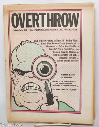 Cat.No: 179114 Overthrow: A Yippie Publication; Vol. 6, no. 2 (May/June 1984