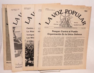 La Voz Popular: una revista noticiera del Partido Obrero Democratico. vol. 3 nos 1-4 & vol. 4, no. 1