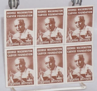 George Washington Carver Foundation / Tuskegee Institute [six perforated stamps]