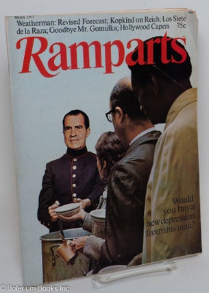 Cat.No: 180231 Ramparts: volume 9, no. 8, March 1971. Peter Collier, Sheila Daar
