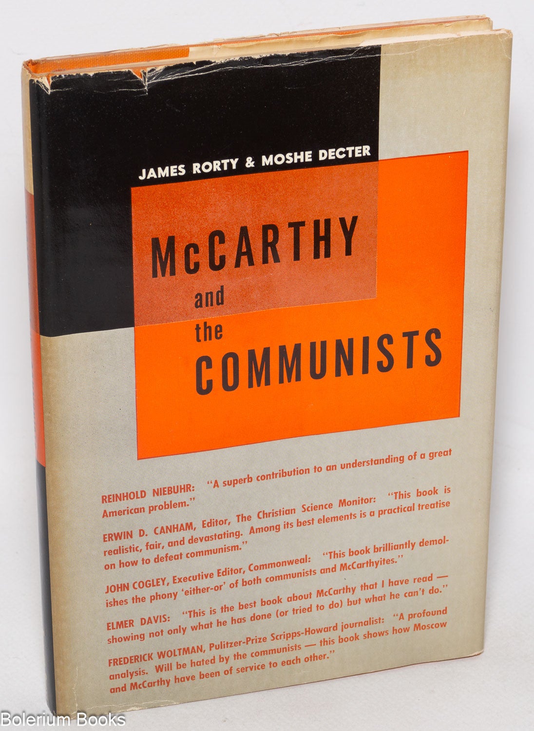 McCarthy and the Communists | James Rorty, Moshe Decter
