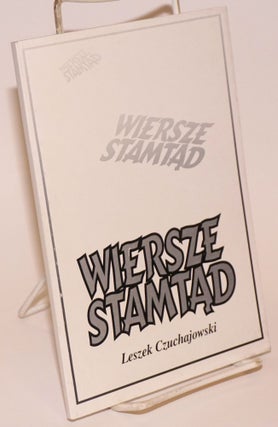 Cat.No: 180452 Wiersze stamtad. Leszek Czuchajowski