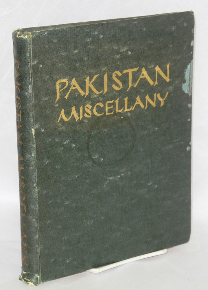 Cat.No: 180920 Pakistan Miscellany