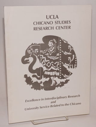 Cat.No: 181087 UCLA Chicano Studies Research Center: (information booklet