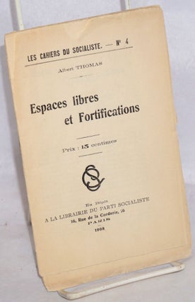Cat.No: 181092 Espaces libres et fortifications. Albert Thomas