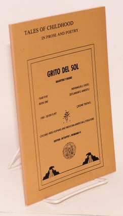 Cat.No: 181201 Grito del sol; quarterly books, year five, book one, 1980 - seven flint