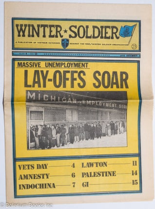 Cat.No: 181278 Winter Soldier: A publication of Vietnam Veterans Against the War/Winter...