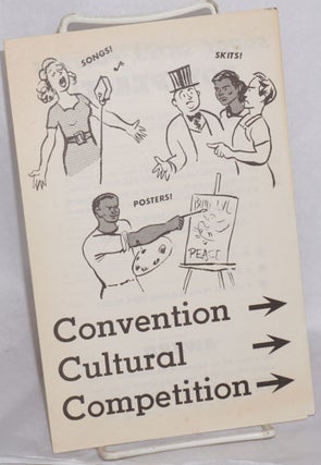 Cat.No: 181384 Convention cultural competition. National Organizing Conference for a....