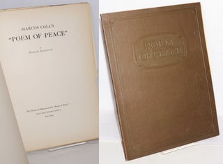 Cat.No: 181769 Marcos Coll's "Poem of Peace" a great masterpiece of sculpture which...