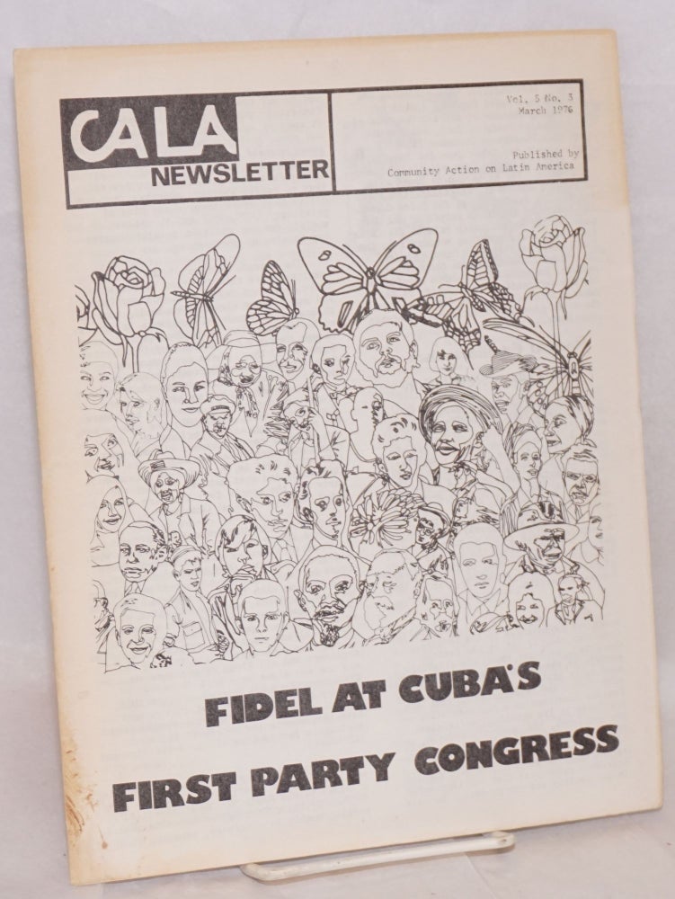 Cat.No: 181840 CALA Newsletter: Vol. 5 no. 3, March 1976