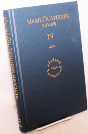 Cat.No: 181897 Mamluk Studies Review Volume IV. Bruce D. Craig