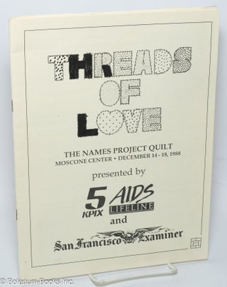 Cat.No: 182122 Threads of love: the Names Project Quilt, Moscone Center. December 14-18,...