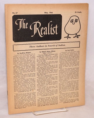 Cat.No: 182454 The realist [no.67] May, 1966. Paul Krassner