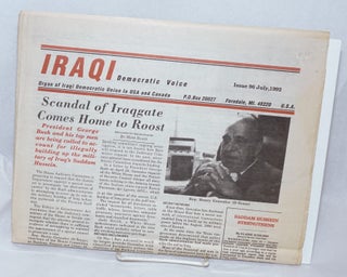 Cat.No: 182847 Iraqi Democratic Voice: Issue 96 (July 1992