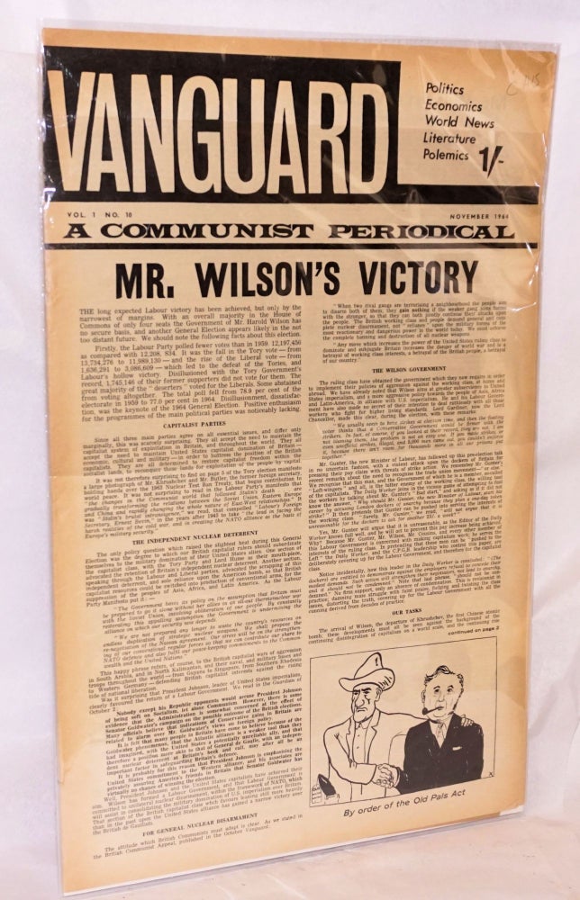 Cat.No: 183157 Vanguard [2 issues]. for Communist Unity Committee to Defeat Revisionism.