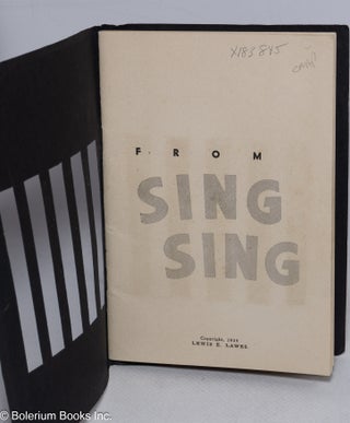 Strange stories from Sing Sing