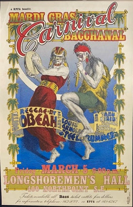 Cat.No: 183974 A KPFA benefit: Carnival; Mardis Gras Bacchanal with Reggae by Obeah &...