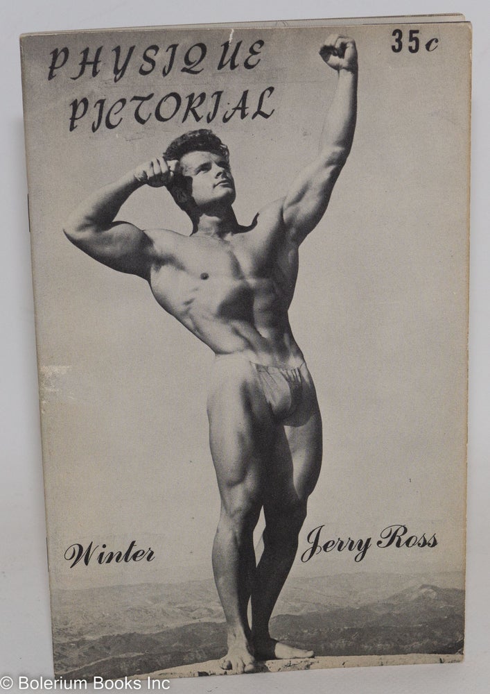Cat.No: 184474 Physique Pictorial vol. 5, #4, Winter 1955: Jerry Ross. Bob Mizer, Art-Bob photographer, Ranick, Bill Mac Lane, Jerry Ross, Lon of New York.