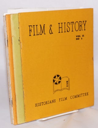 History & film: vol. I, number 3 - vol. XVII, no. 2 (broken run of 8 issues, first two issues titled Historians Film Committee Newsletter)
