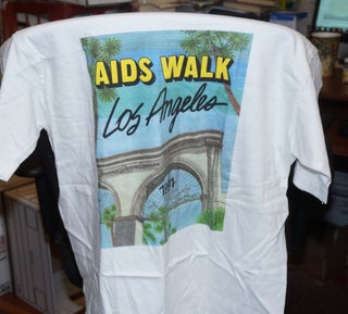 Cat.No: 184717 T-shirt for the 1991 AIDS Walk Los Angeles. AIDS Walk Los Angeles