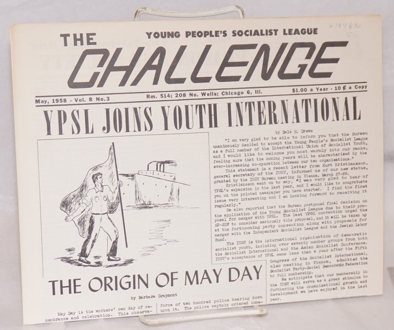Cat.No: 184830 The Challenge: May 1958, Volume 8, Number 3