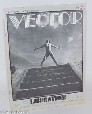 Cat.No: 184923 Vector: celebrating the gay experience; vol. 10, #8, August 1974. Richard...