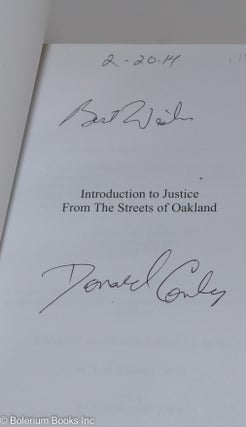 Introduction to Justice from the streets of Oakland