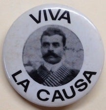 Cat.No: 185006 Viva la causa! [pinback button]. United Farm Workers