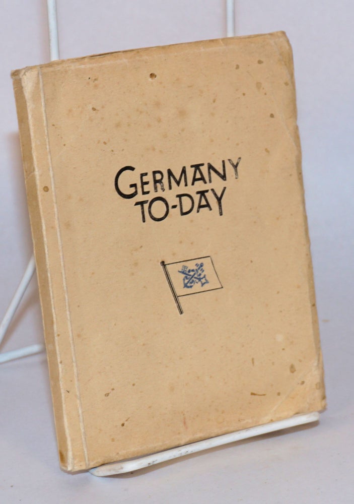 Cat.No: 185054 Germany To-Day with the Compliments of the Norddeutscher Lloyd, 1925/26 Edition.