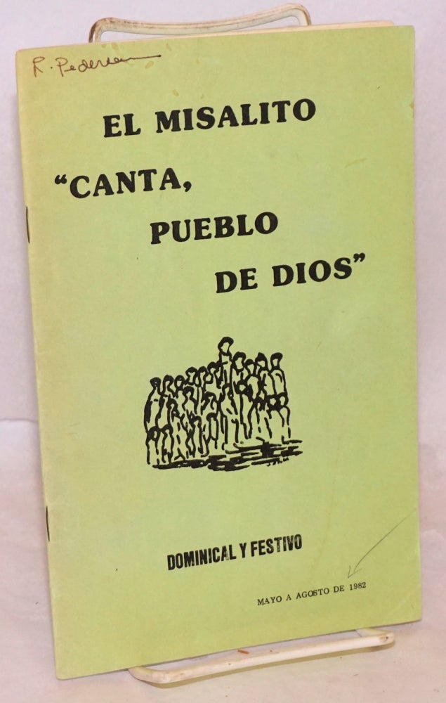 Cat.No: 185201 El misalito "Canta, Pueblo de dios" dominical y festivo, Mayo
