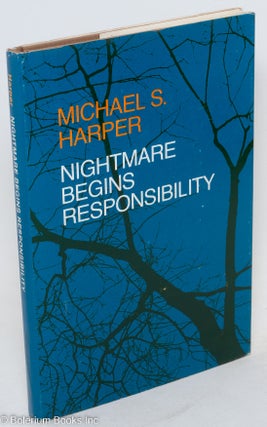Cat.No: 185208 Nightmare begins responsibility. Michael S. Harper
