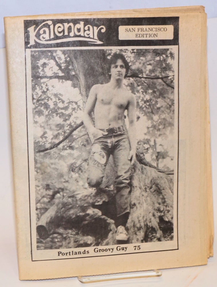 Cat.No: 185245 Kalendar vol. 3, issue G15, August 16, 1974; San Francisco Edition; Portland's Groovy Guy 75 cover
