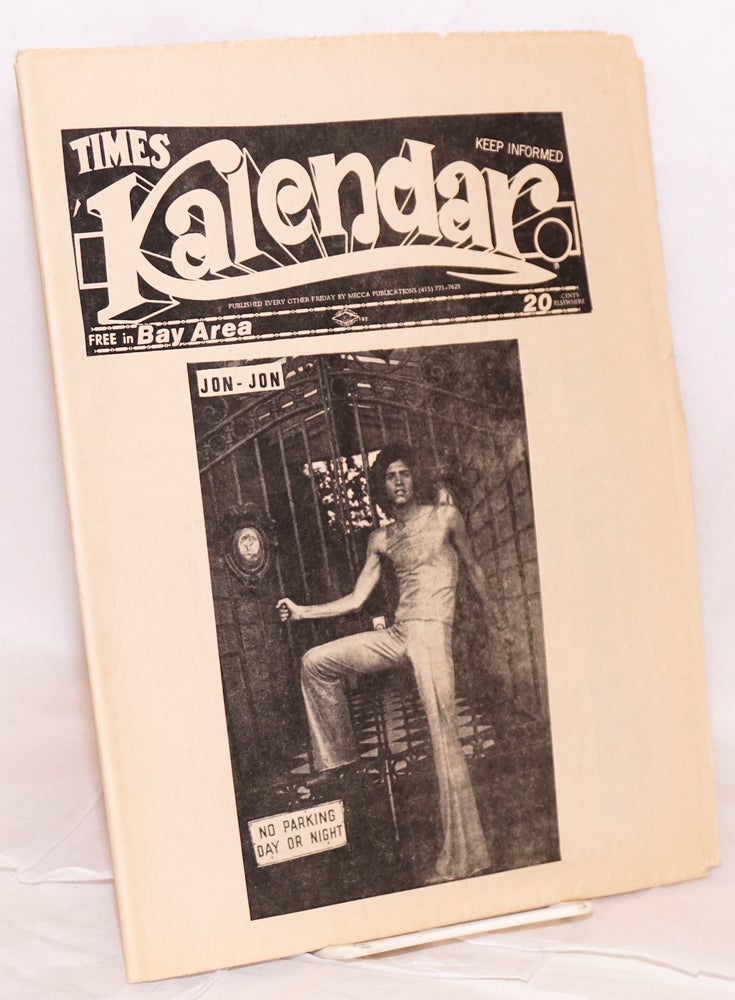 Cat.No: 185266 Kalendar vol. 1, issue K13, July 21, 1972 (aka Times Kalendar)