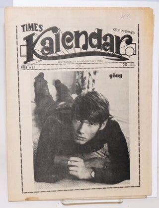 Cat.No: 185309 Kalendar vol. 1, issue K8, May 12, 1972 (aka Times Kalendar