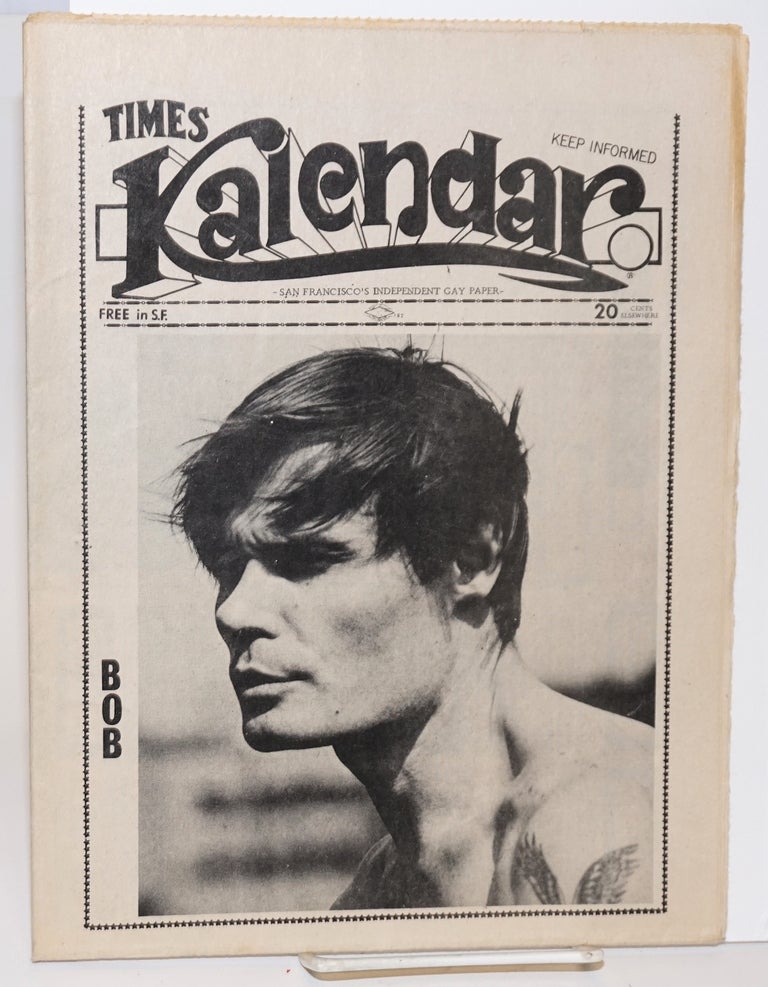 Cat.No: 185310 Kalendar (aka Times Kalendar) vol. 1, issue K10, June 9, 1972: Christopher Street West Parade