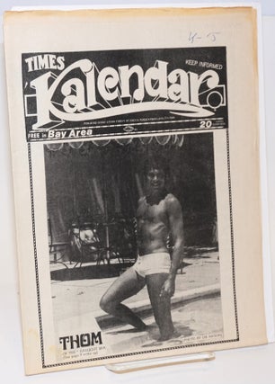 Cat.No: 185313 Kalendar vol. 1, issue K15, August 18, 1972 (aka Times Kalendar