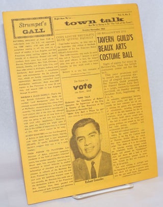 Cat.No: 185489 Town Talk: vol. 2, no. 3, October/November 1965. Hal Call