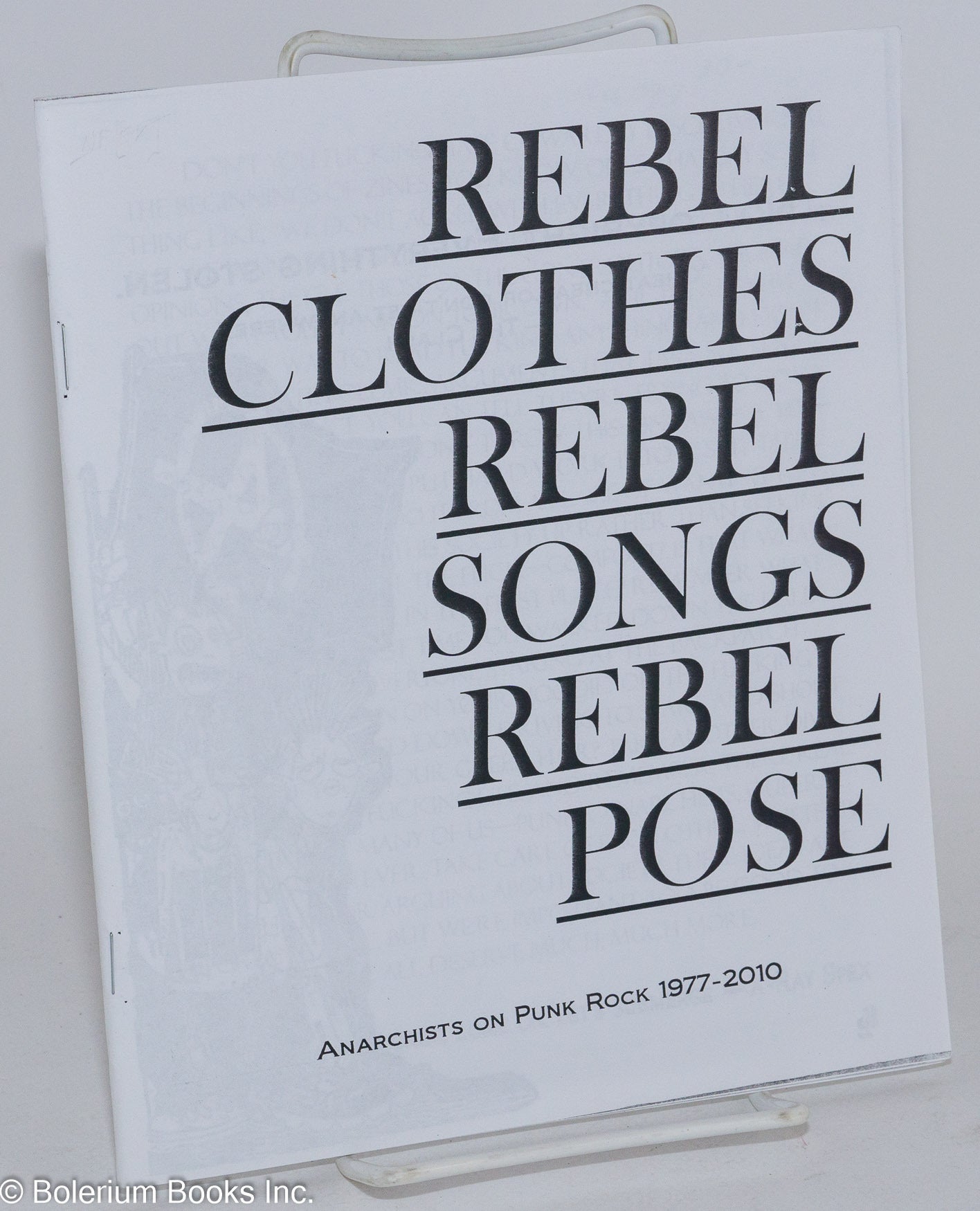 Débardeur Punk-rock 'Think! Rebel! Repeat!' - Motif Anarchie, Coupe Classique Unisexe