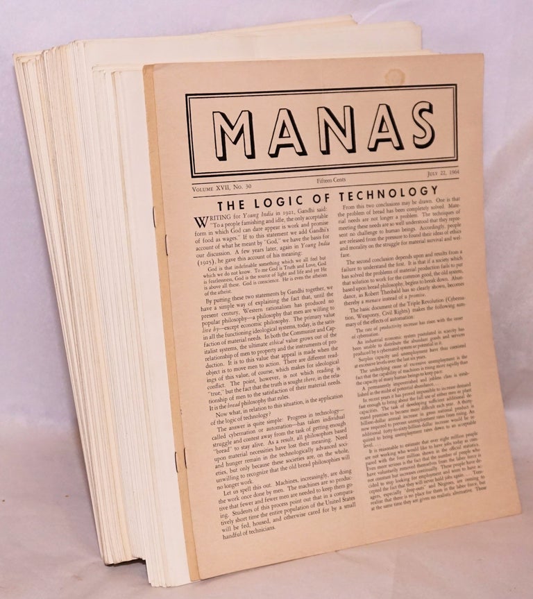 Cat.No: 186182 Manas [67 issues]