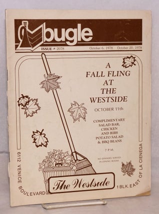Cat.No: 186375 The Bugle: #20 October 6-20, 1978 [cover states 2078] The Westside cover...