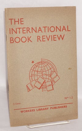 Cat.No: 186992 The International Book Review, nos. 1-2, November, 1938